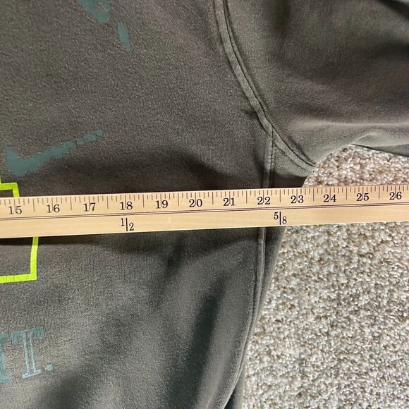 Nike Hoodie Sweatshirt Mens Small Gray Pullover LA California Los Angeles Adult - Picture 15 of 16